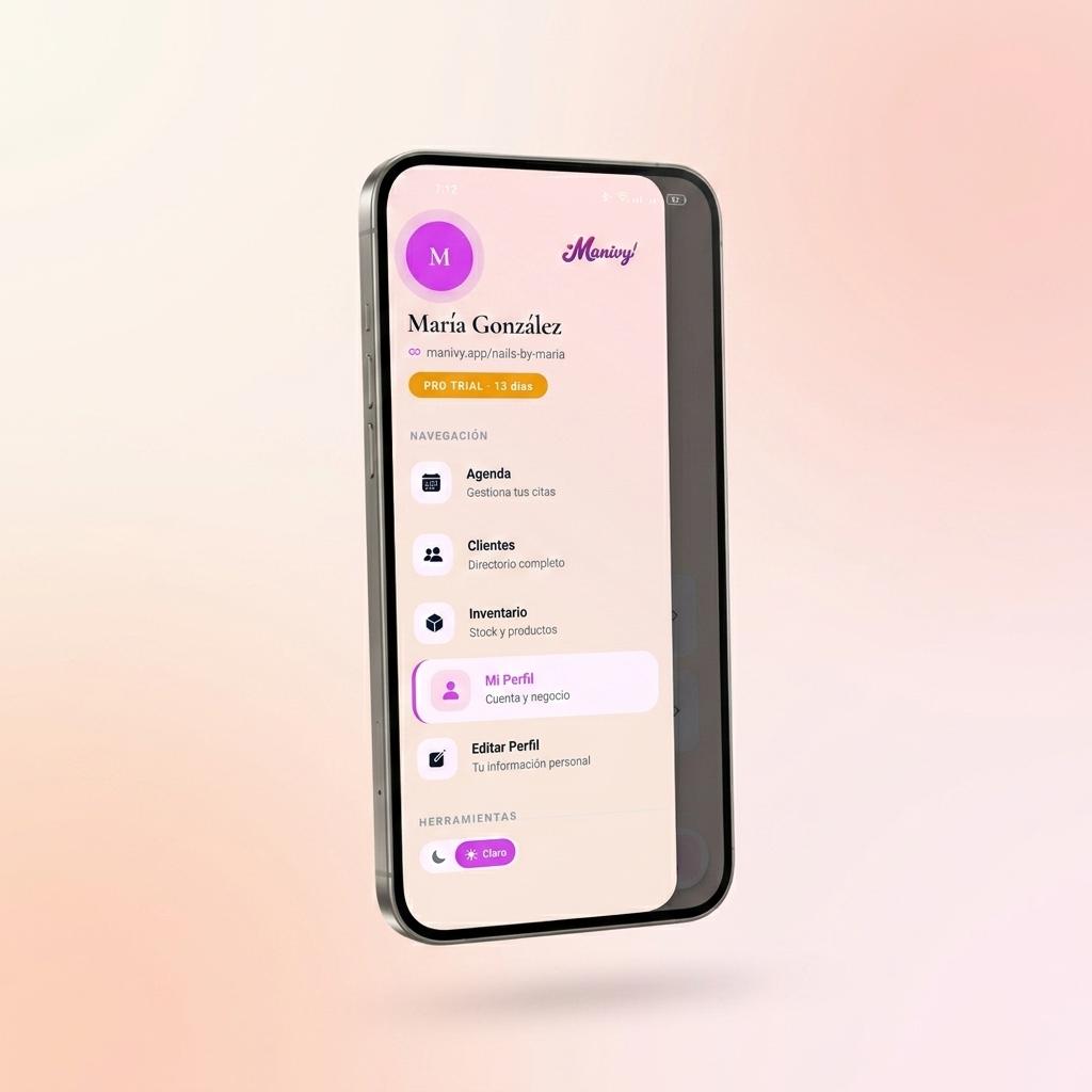 Manivy App - Control de agenda y clientes para salones de belleza